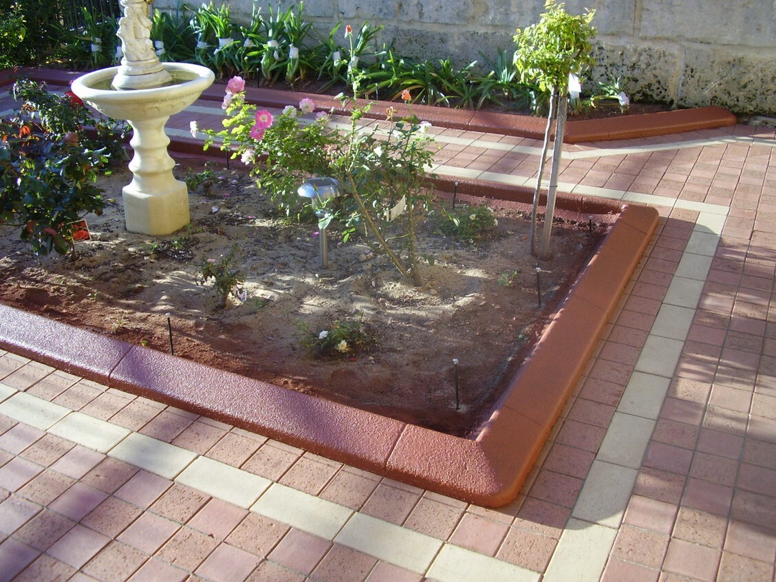 Unique Kerbing's terracotta glazed garden edging Superior Quality