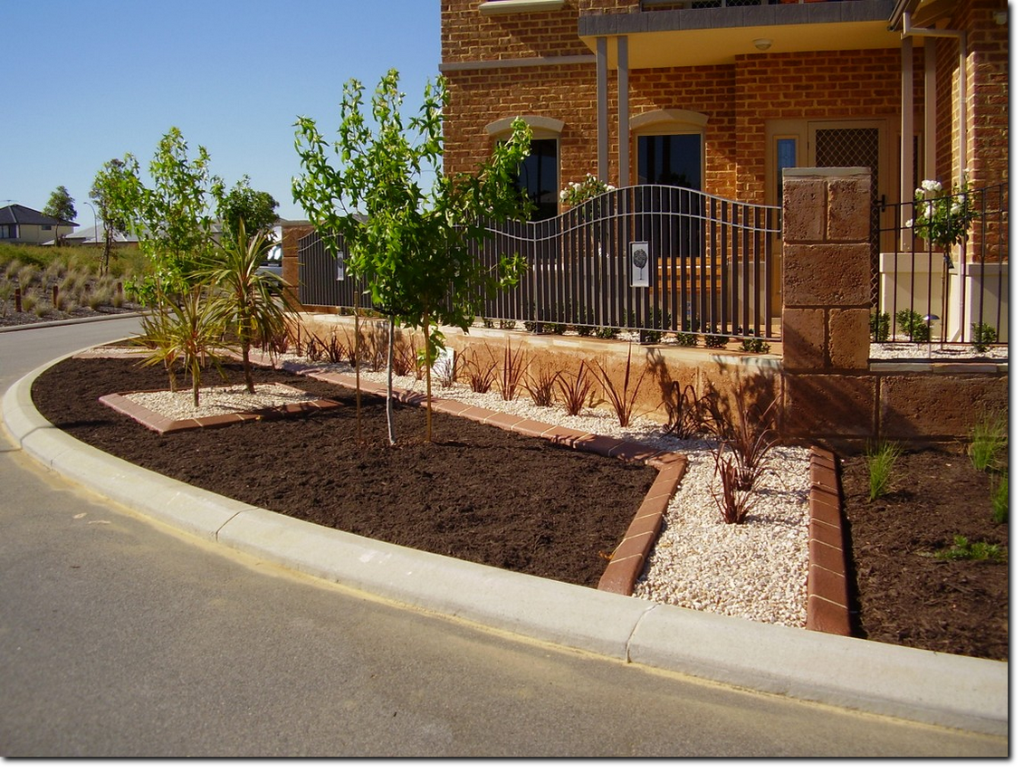 Unique Kerbing's fawn glazed garden edging Superior Quality