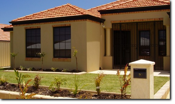 Limestone Garden Edging, Kerbing near Burns Beach