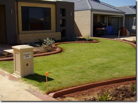 Fawn Garden Edging, Kerbing near Joondalup