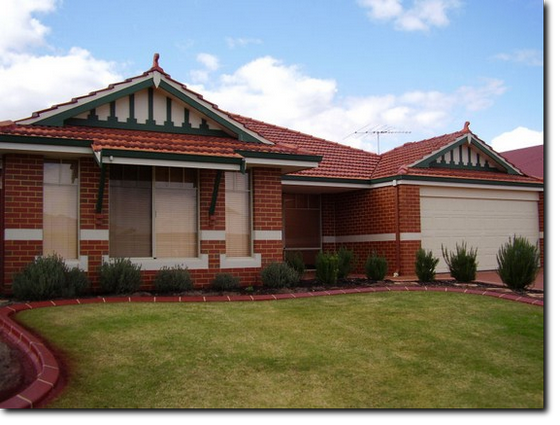 Red Garden Edging, Kerbing near Maida Vale