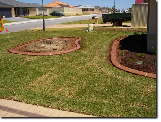 Fawn Garden Edging, Kerbing near Hocking