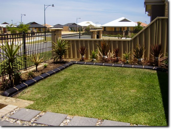 Charcoal Garden Edging, Kerbing near Coolbinia